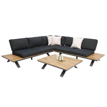 5 Seater Percival Aluminium Outdoor Lounge Set