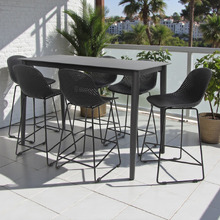 6 Seater Casen Outdoor Bar Table & Stool Set