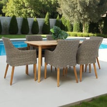6 Seater Rylin Outdoor Dining Table & Chair Set