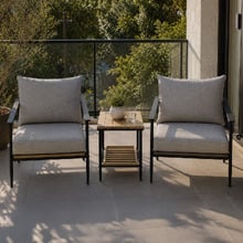 2 Seater Arlie Outdoor Lounge Set