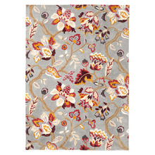Grey Amanpuri Hand-Tufted Wool-Blend Rug
