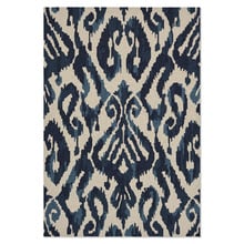 Indigo Kasuri Outdoor Rug