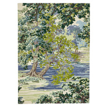 Forest Green Ancient Canopy Hand-Tufted Rug