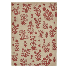 Russet Brown Woodland Glade Hand-Tufted Rug