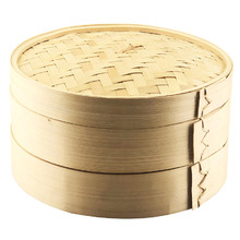 2 Tier Natural Mari Bamboo Steamer