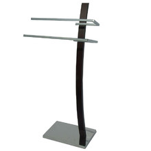 Towel Stand Heavy Base Arch Design 2 Arms