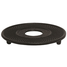 Black Cast Iron Footed Trivet
