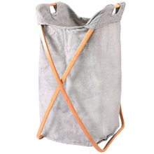 Butterfly Bamboo Collapsible Laundry Hamper