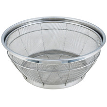 Silver Stainless Steel Colander