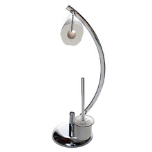 Toilet Paper Stand and Brush Holder