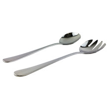 2 Piece Nova Star Stainless Steel Salad Server Set