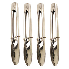 Nova Star 18cm Stainless Steel Tongs (Set of 4)