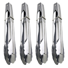 Nova Star 23cm Stainless Steel Tongs (Set of 4)