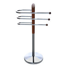 Towel Stand Heavy Base Arch Design 3 Arms