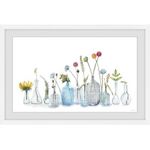 Bottle Up Framed Printed Wall Art