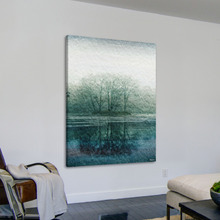Apple Lake Art Print on Canvas