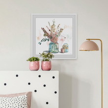 Clearly Blooms Framed Printed Wall Art