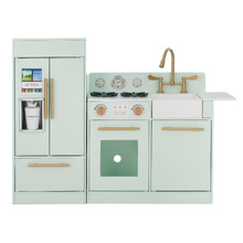 Teamson Kids Little Chef Charlotte All-in-One Modern Modular Play Kitchen