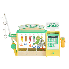 Teamson Kids 26 Piece My Little Helper Fishing Shop Playset