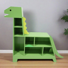 Teamson Kids' Dinosaur 7 Shelf Bookcase
