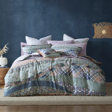 Ophelia Cotton Sateen Quilt Cover Set