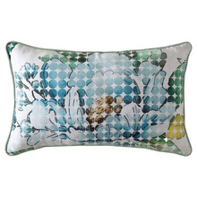 Aubrie Cotton Sateen Lumbar Cushion