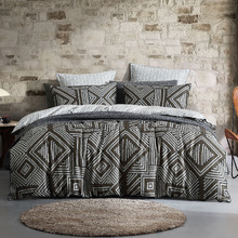 Ashen Cotton Sateen Quilt Cover Set