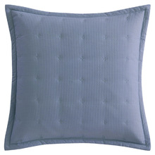 Ascot Waffle Cotton-Blend European Standard Pillow Sham