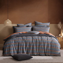 Kassia Cotton Seersucker Quilt Cover Set