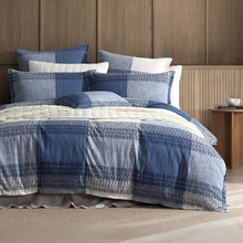 Heritage Cotton Boucle Jacquard Quilt Cover Set
