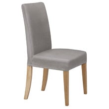 1 Seater Faux Suede Dining Chair Covers Only (Set of 6)