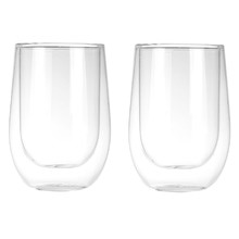 Double Wall 290ml Coffee Glasses (Set of 2)