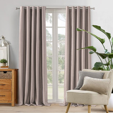 Lynden Blockout Eyelet Curtains (Set of 2)