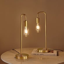 Kara Iron Table Lamps (Set of 2)
