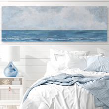 Unending Sea Stretched Canvas Wall Art