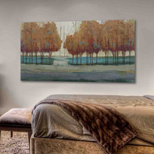 Chestnut Branches I Art Print on Canvas