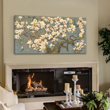 Magnolia Branches IV Canvas Wall Art