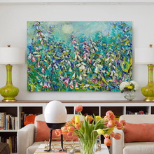Joy in the Garden Canvas Wall Art