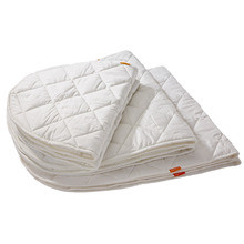 White Leander Organic Cotton Junior Bed Mattress Protector