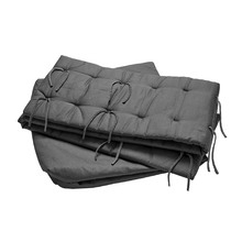 Cool Grey Leander Linea Organic Cotton Sofa Cushions (Set of 2)