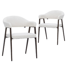 Alexir Boucle Dining Chairs (Set of 2)