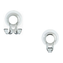 2 Piece River Bathroom Suction Hook