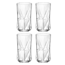 Clear Cassiopea 480ml Cooler Tumblers (Set of 4)