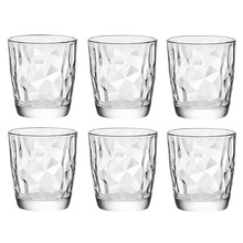 Clear Diamond DOF 390ml Tumbler Glasses (Set of 6)