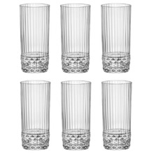 America 20 400ml Long Drink Glasses (Set of 6)
