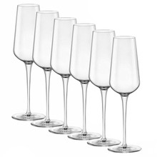 Inalto Uno 280ml Flute Glasses (Set of 6)