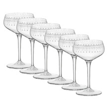 Bartender Art Deco 250ml Cocktail Glasses (Set of 6)