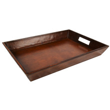 Tan Leather Tray