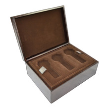 Genuine Leather 6 Watch Holder Box