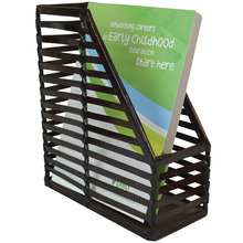 Leather Desk File Organiser